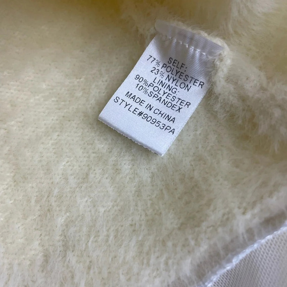 Vestique Off Shoulder Bodysuit in Beige Small Womens Knit Top - Picture 6 of 8